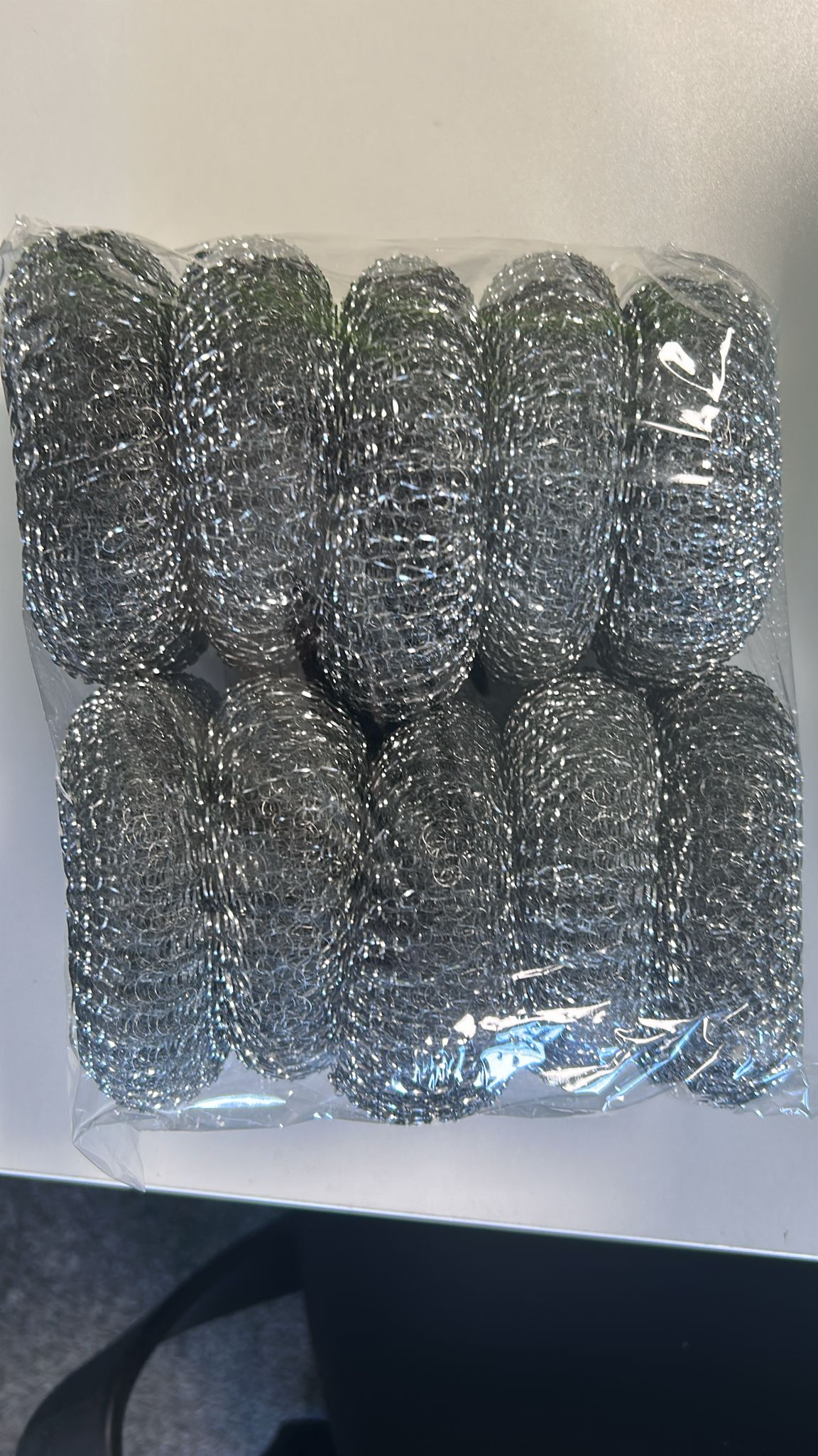 Hydi Galvanised Steel Scoulers 10 Pack