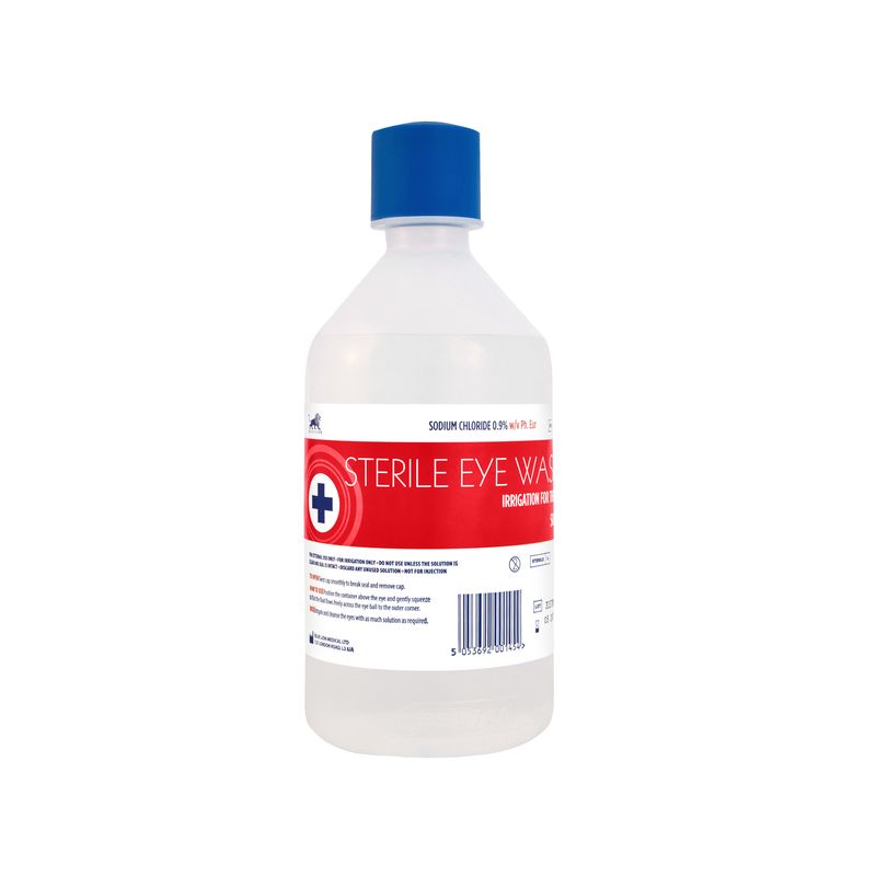 Blue Lion Eye Wash Solution (500ml x12)
