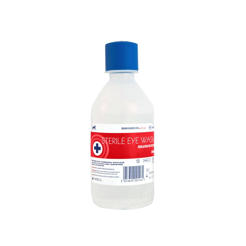 Blue Lion Eye Wash Solution – (250ml x 10)