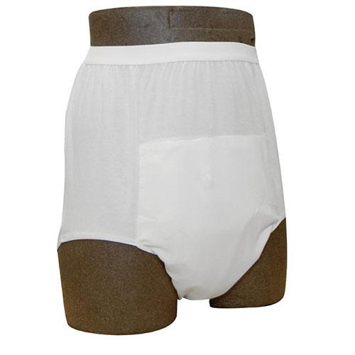 Abri-Wear Male Brief | 46-48" | 250ml | White