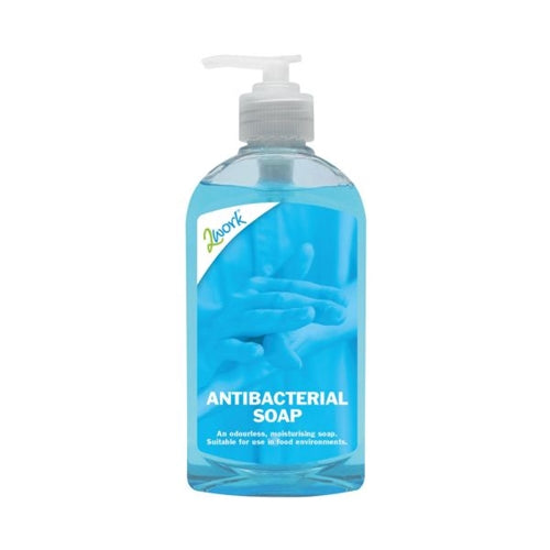 2Work Antibacterial Hand Soap 300ml - 6pk