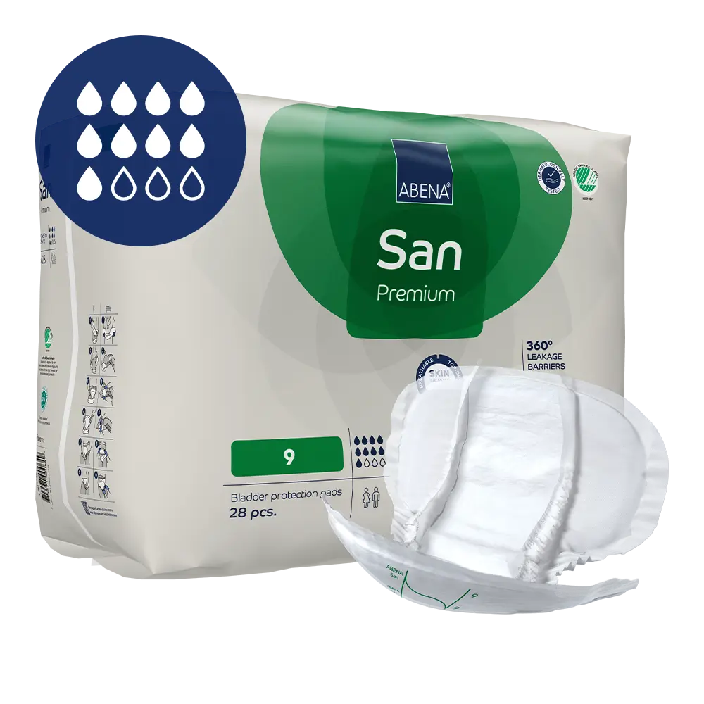 ABENA San 9 Shaped Pad (2400ml)