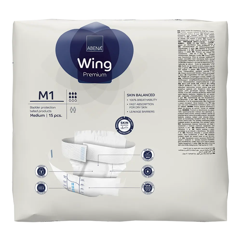 ABENA Wing Medium 1 (Waist/Hip size 70-110cm)