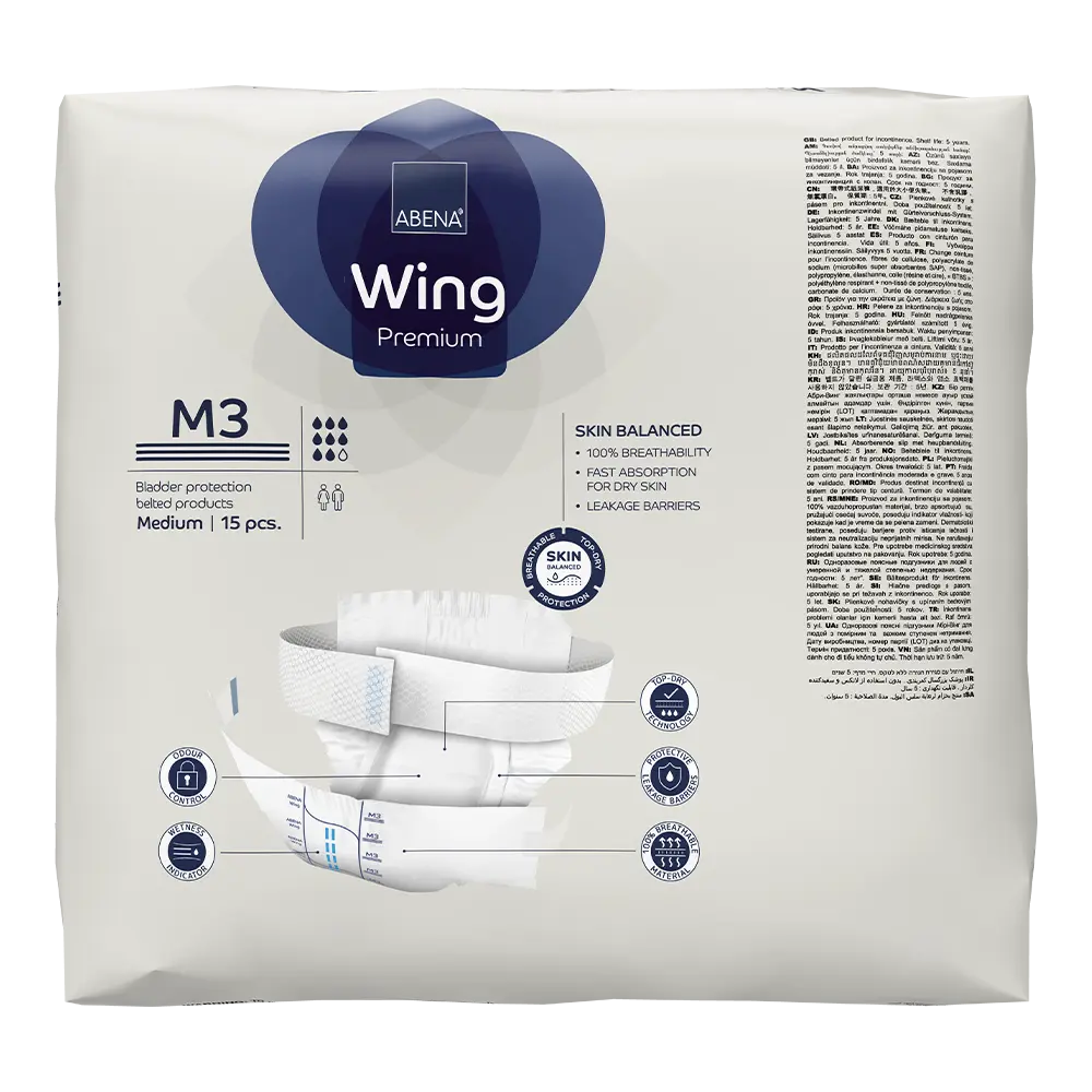 ABENA Wing - Medium 3 (Waist/Hip size 70-110cm)