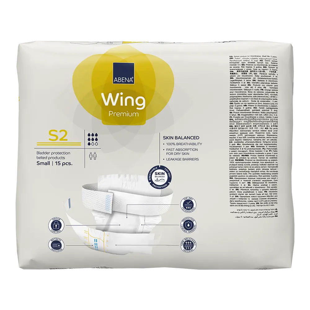 ABENA Wing - Small 2 (Waist/Hip size 50-85cm)