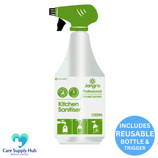 Kitchen Sanitiser Bottle & Trigger Spray