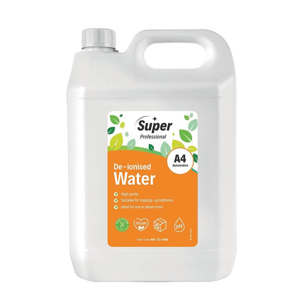 Mirius A4 De-ionised Water 5L