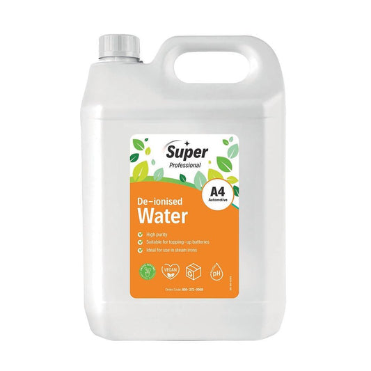 Mirius A4 De-ionised Water 5L