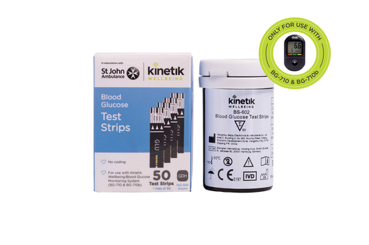 Blood Glucose Test Strips - Pack of 50 (for BG-710 & BG-710b)