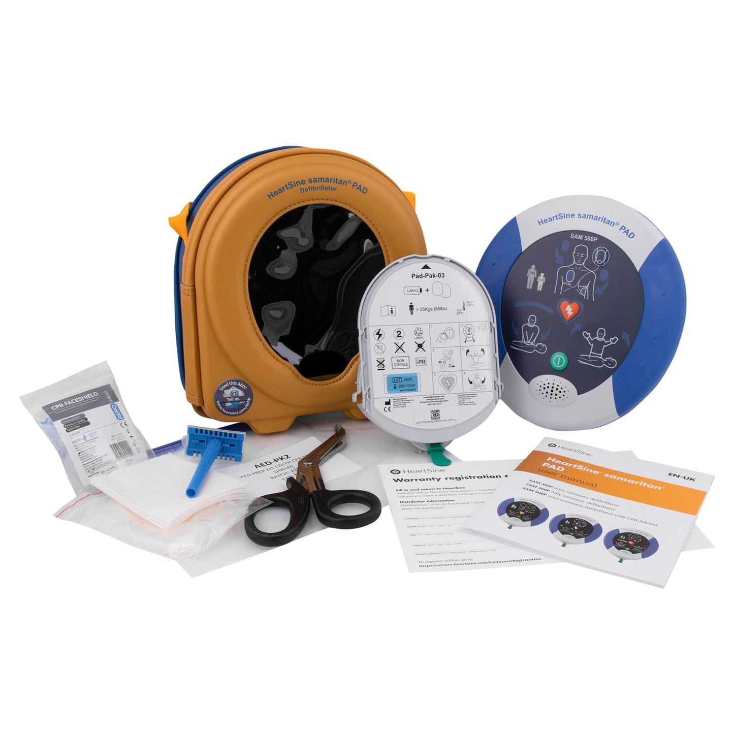 HeartSine Samaritan PAD 500P Semi-Automatic Defibrillator