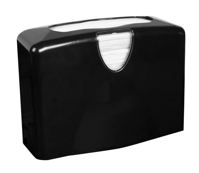 Black Countertop Hand Towel Dispenser