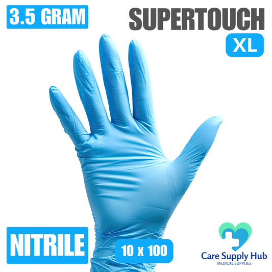 SuperTouch Blue Nitrile XL - 10x100